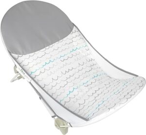 Sure Comfort Folding Baby Bather - Baby to Toddler Bath Tub - No-Slip Seat - for Sink or Tub Use