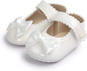 Infant Baby Girl Soft Sole Bowknot Princess Shoes