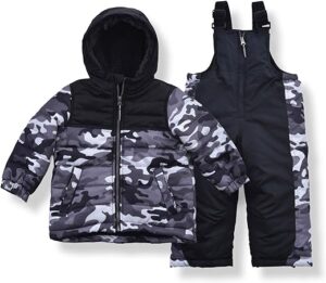 Arctic Quest Infant Toddler Boys Ski Jacket and Snowbib Snowsuit Set | Babyz Corner