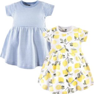 Hudson Baby Girls Lemons Cotton Dress