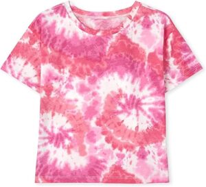 The Childrens Place Single Girls Print Basic Layering Tees | Babyz Corner