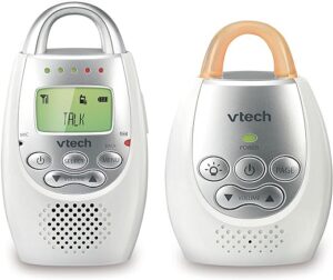 VTech DM221 Audio Baby Monitor with up to 1,000 ft of Range & Vibrating Sound-Alert