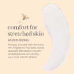 Burt's Bees Mama Belly Butter, Stretch Mark Cream for Pregnancy Massages Body & Reduces Scar Appearance, Prenatal & Postnatal Tummy Skin Care, Shea Butter & Vitamin E Rich...