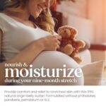 Burt's Bees Mama Belly Butter, Stretch Mark Cream for Pregnancy Massages Body & Reduces Scar Appearance, Prenatal & Postnatal Tummy Skin Care, Shea Butter & Vitamin E Rich...