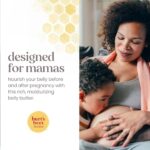 Burt's Bees Mama Belly Butter, Stretch Mark Cream for Pregnancy Massages Body & Reduces Scar Appearance, Prenatal & Postnatal Tummy Skin Care, Shea Butter & Vitamin E Rich...