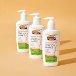 Palmer's Cocoa Butter Formula Massage Lotion For Stretch Marks, Pregnancy Skin Care, Belly Cream with Collagen, Elastin, Argan OIl and Shea Butter, 8.5 Ounces