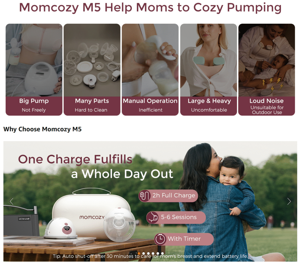 Screenshot 2025-06-17 080545 | Babyz Corner Momcozy M5