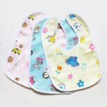 Clearance_3 stuks verpakking kleur willekeurig wasbaar waterdicht kinderen kind dubbellaags superzachte baby slabbetje_continue updates - AliExpress 1501