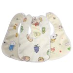 Clearance_3 stuks verpakking kleur willekeurig wasbaar waterdicht kinderen kind dubbellaags superzachte baby slabbetje_continue updates - AliExpress 1501