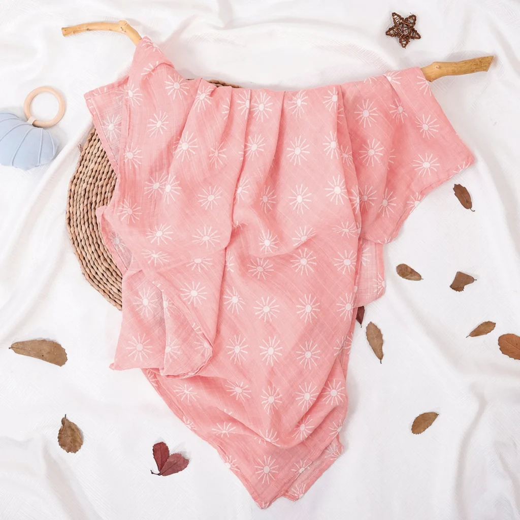 S591dd44889b444b1a98709b0edf1a10an | Babyz Corner Cotton Muslin Swaddle