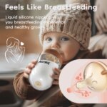 Newborn baby Wide caliber High borosilicate glass Bottles Anti choking Anti-Colic Bottle 0-6 months+ 160ml 240ml Baby Bottles - AliExpress 1501